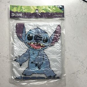 Disney stitch adult rain poncho